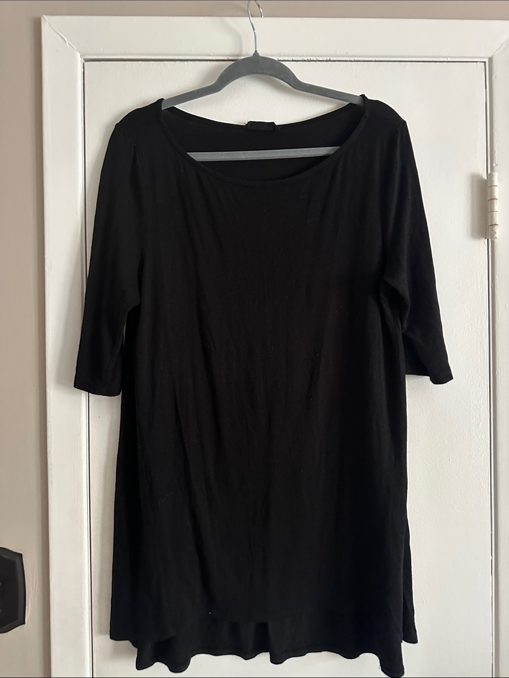S-Twelve Black Women’s Tunic Top
